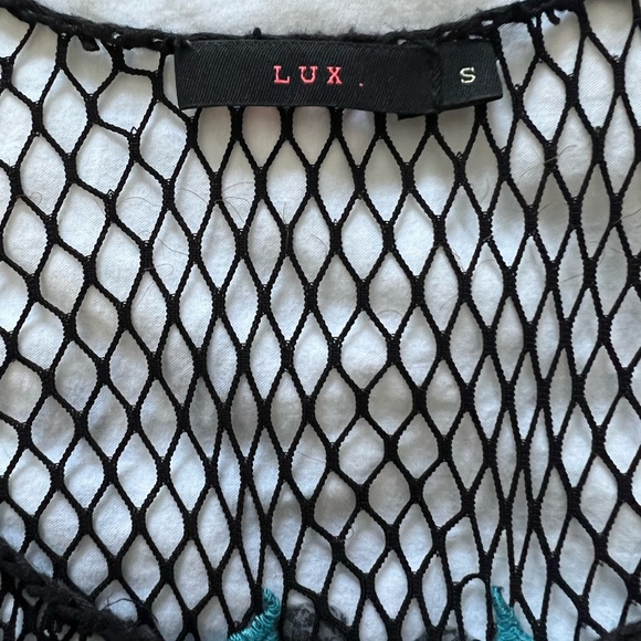 Anthropologie LUX Floral Embroidered Top - Picture 7 of 7